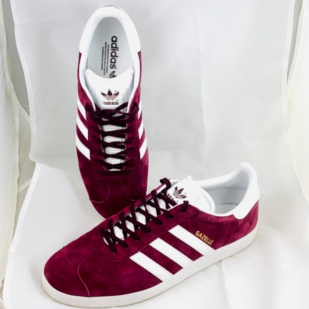 Men’s Adidas gazelle burgundy size 11
